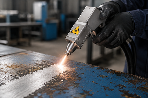 laser paint stripping machine